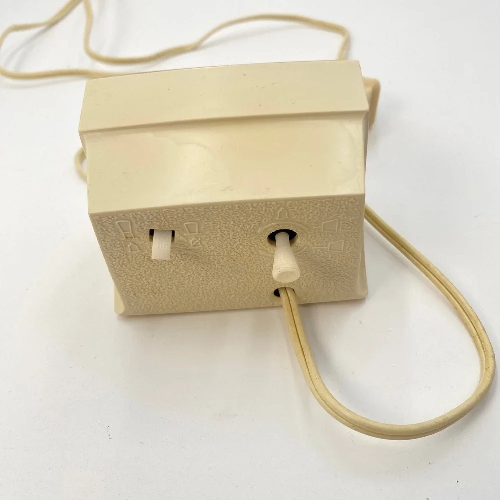 Vintage Westclox Electric Alarm Clock Cream Analog Made in USA  MCM Works‎